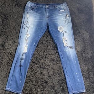 Plus sized Skinny Jeans